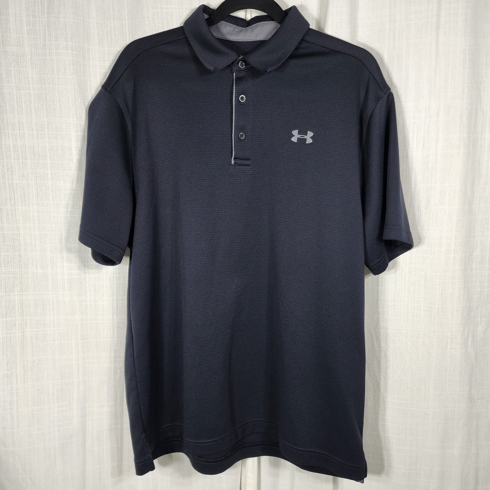 Under Armour Men's Black Polo Shirt - Picture 1 of 10
